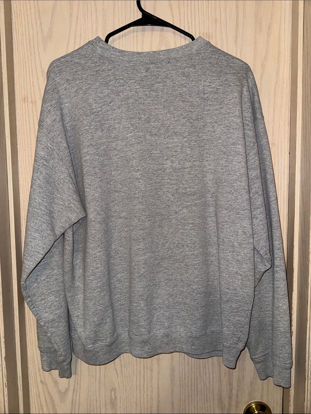 Old Navy Gray Crewneck with Navy Logo - Picture 2 of 2